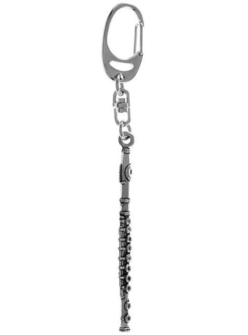 Pewter Keyring - Flute