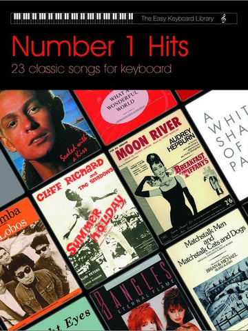 The Easy Keyboard Library: Number 1 Hits - Volume 1