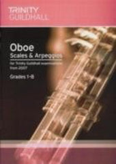 Trinity Oboe Scales + Arpeggios - Grades 1-8
