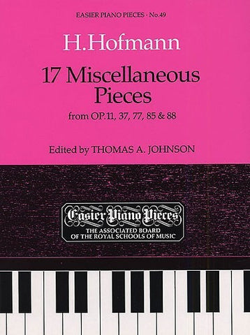 Heinrich Hofmann: 17 Miscellaneous Pieces (Piano)