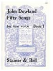 J. Dowland: Fifty Songs for Low Voice - Book 1