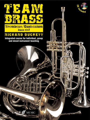 Team Brass - Trombone/Euphonium - Bass Clef (with CD)