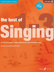 The Best of Singing Grades 1-3 - Low Voice (with CD)