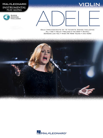 Hal Leonard Instrumental Play-Along: Adele - Violin (with Online Audio)