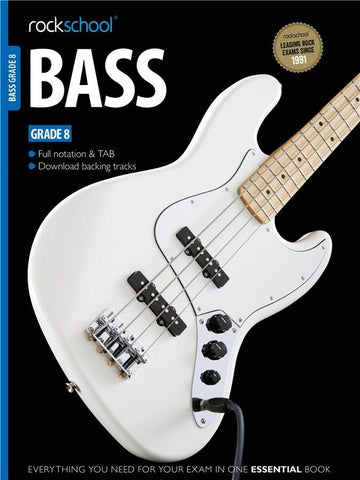 Rockschool Bass - Grade 8 (2012-2018) - with CD