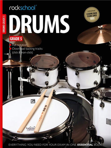 Rockschool Drums - Grade 5 (2012-2018) - with Audio Downloads