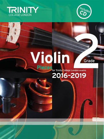 Trinity Violin Exam Pieces - Grade 2 2016-2019 - Violin + Piano (with CD)
