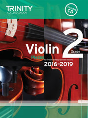 Trinity Violin Exam Pieces - Grade 2 2016-2019 - Violin + Piano (with CD)