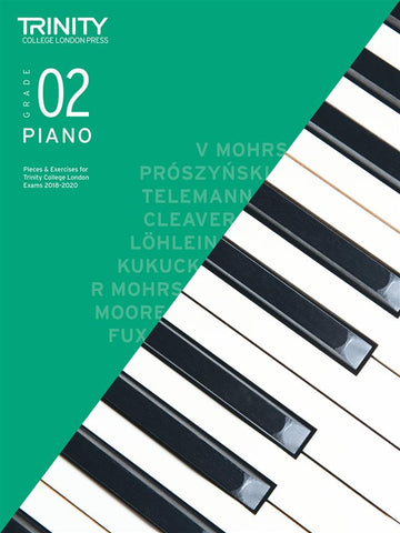 Trinity College London: Piano Pieces + Exercises 2018-2020 - Grade 2