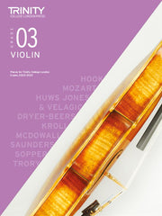 Trinity College London Violin Exam Pieces 2020-2023 - Grade 3 - Violin + Piano
