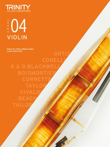 Trinity College London Violin Exam Pieces 2020-2023 - Grade 4 - Violin + Piano