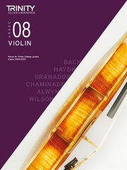 Trinity College London Violin Exam Pieces 2020-2023 - Grade 8 - Violin + Piano
