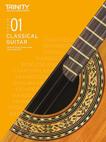 Trinity College London Classical Guitar Exam Pieces 2020?2023: Grade 1